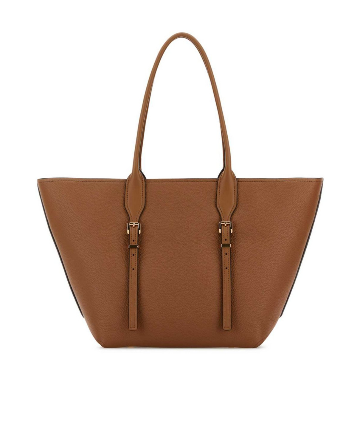 Michael Michael Kors Lg Buckle Tote-tu Nd Michael By Michael Kors Female In Brown