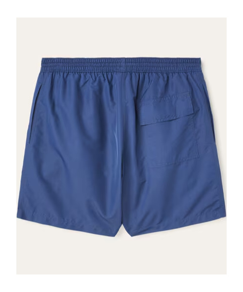 LORO PIANA ELASTIC WAIST-EDGE BEACH SHORTS
