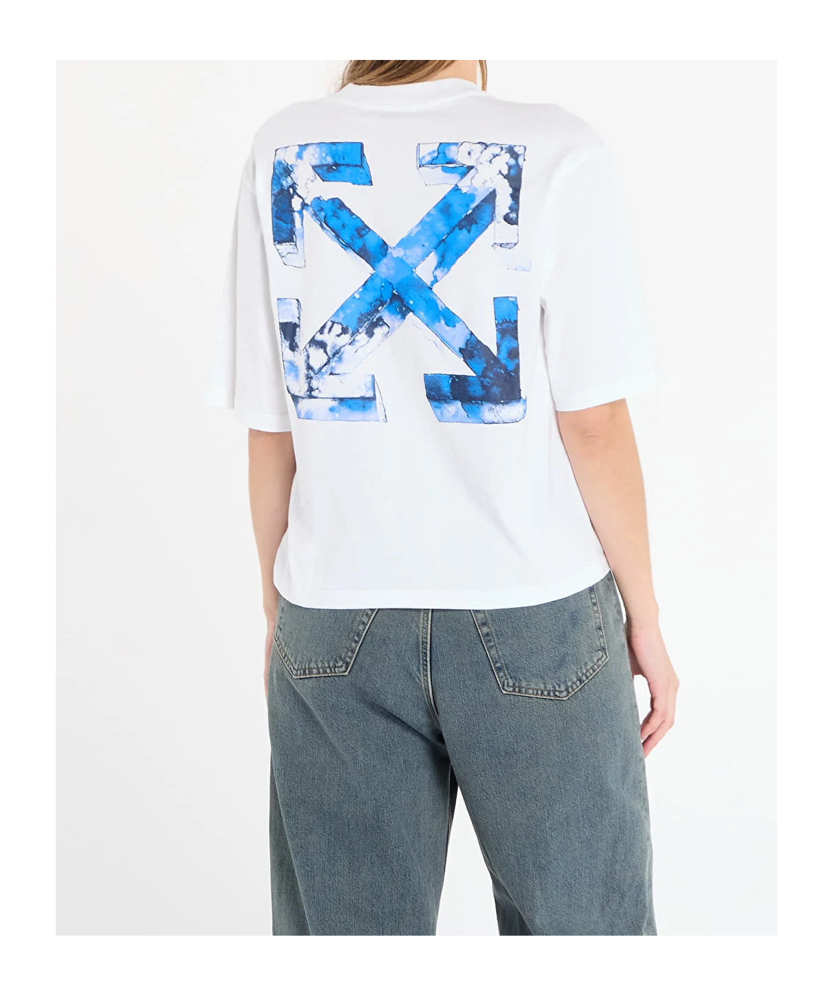 Off-white Logo-print T-shirt In White