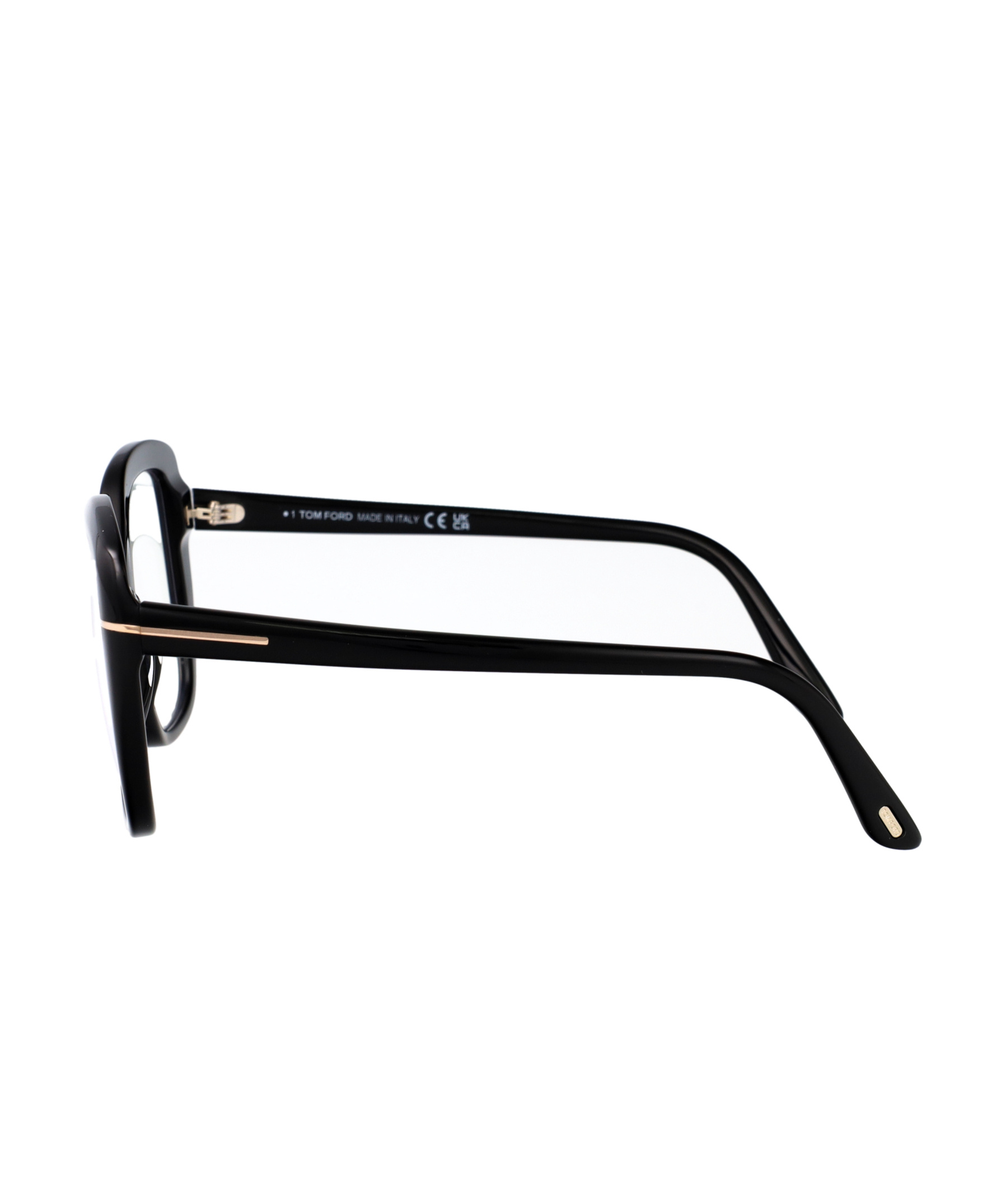 Shop Tom Ford Geometric Flat Mirror In Black
