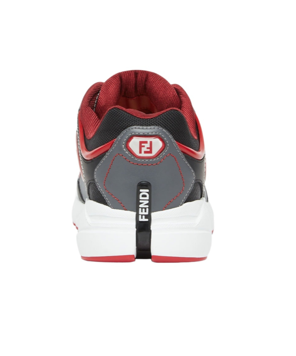 Fendi Forward Low Top Sneaker In White
