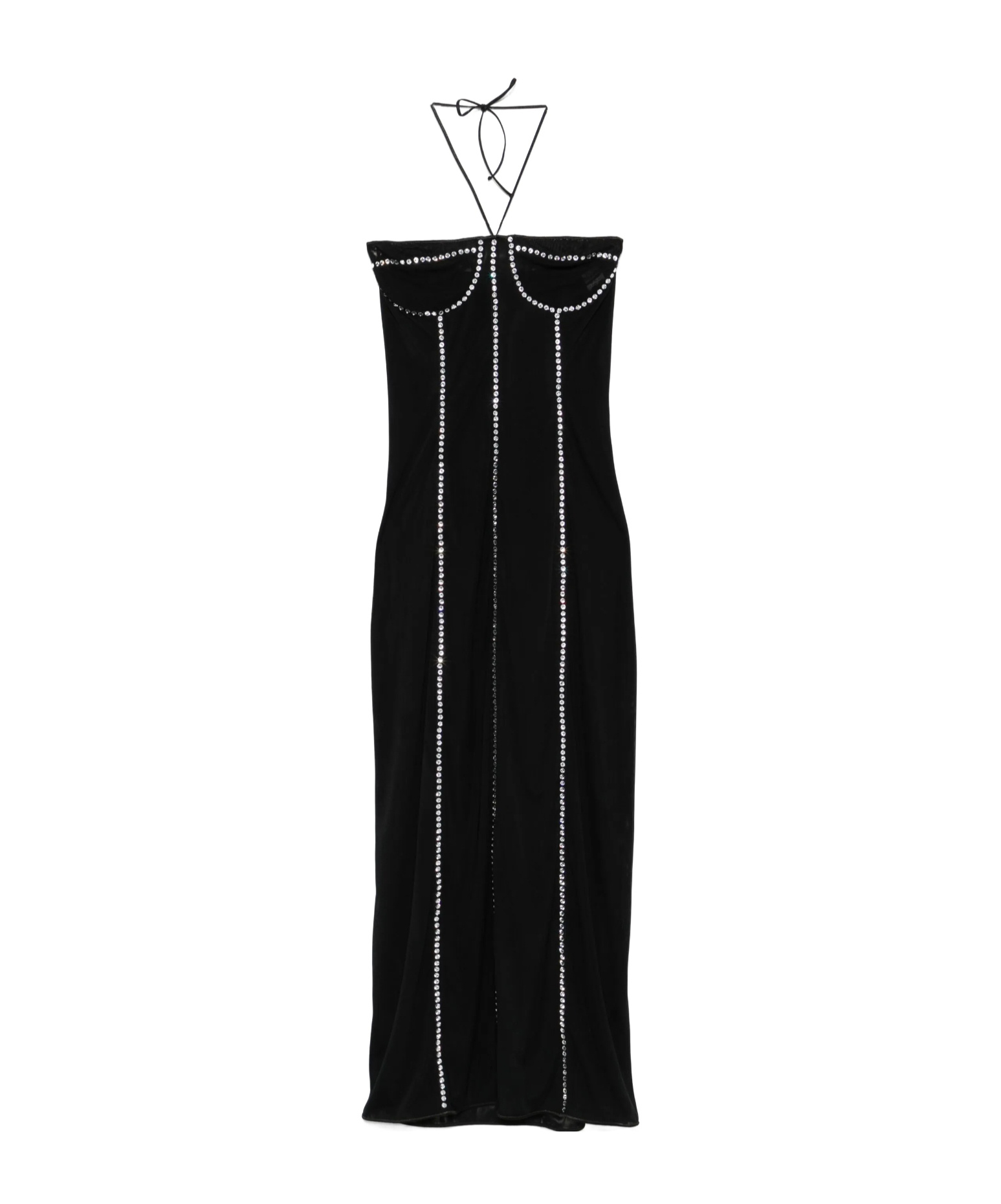 Oseree Crystal Embellished Dress