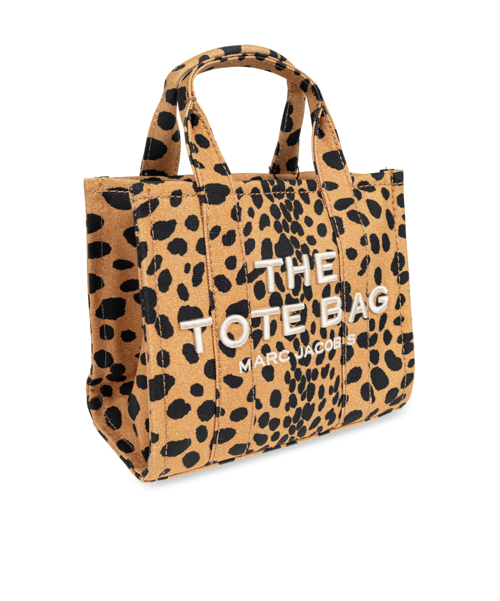 Marc Jacobs The Cheetah Medium Tote Bag Canvas In Nude