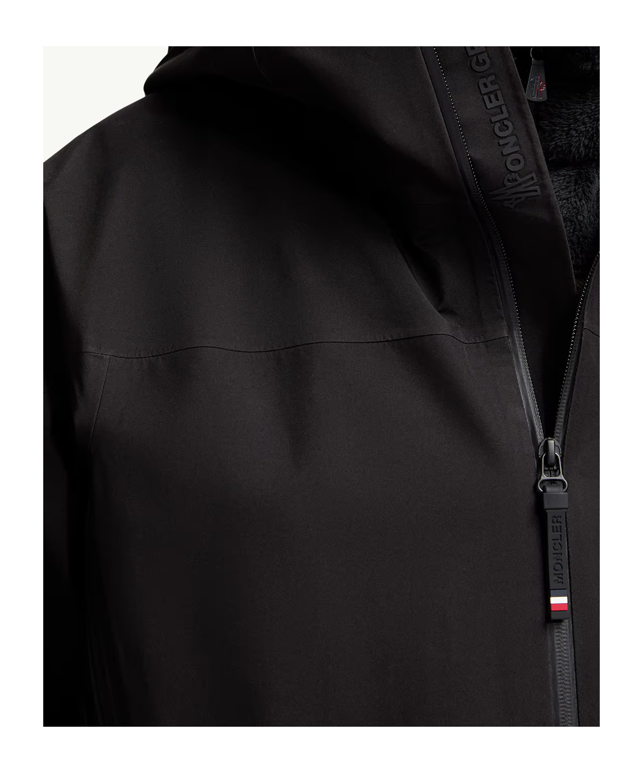 Moncler Hinterburgs Hooded Gore-tex Ski Jacket In Black