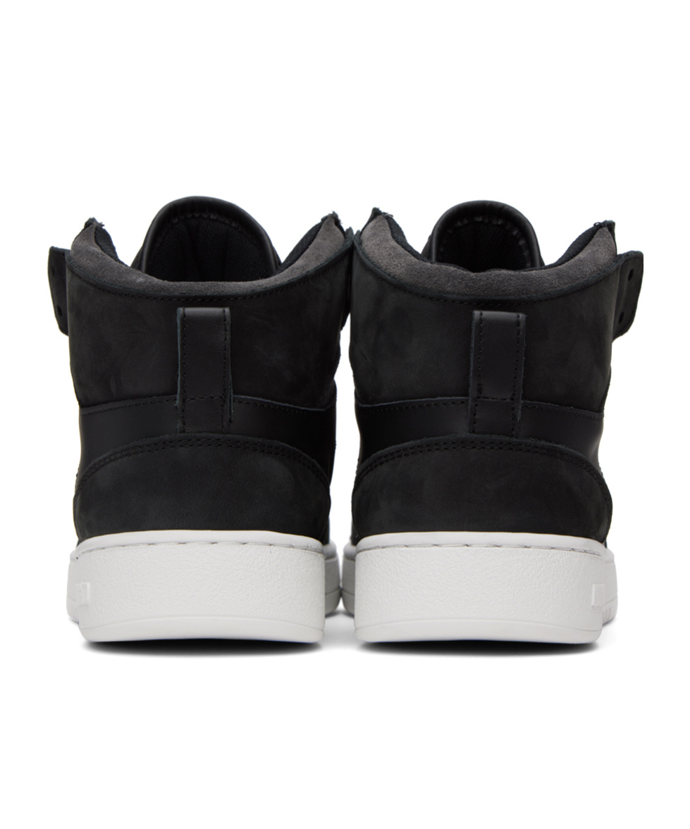 Axel Arigato Black Dice Hi Sneakers In Black