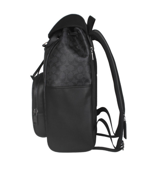 COACH SIGNATURE CANVAS RACER BACKPACK 