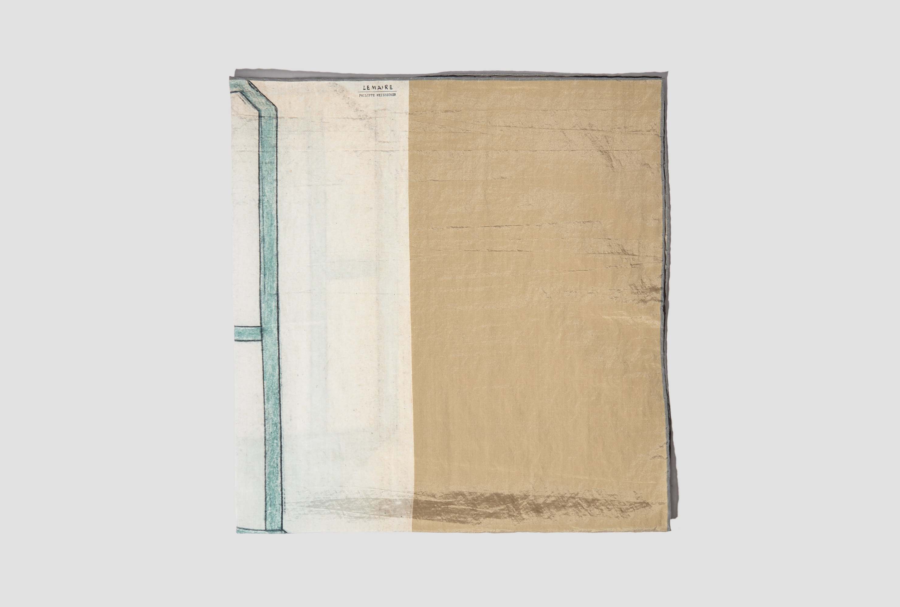 Lemaire Printed Scarf In Multi