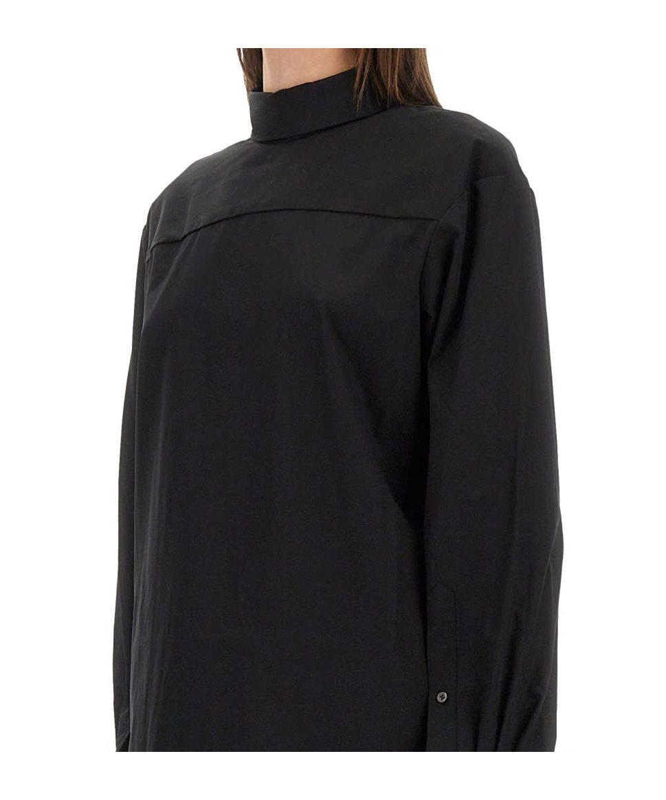Shop Dries Van Noten Long-sleeved Blouse In Black