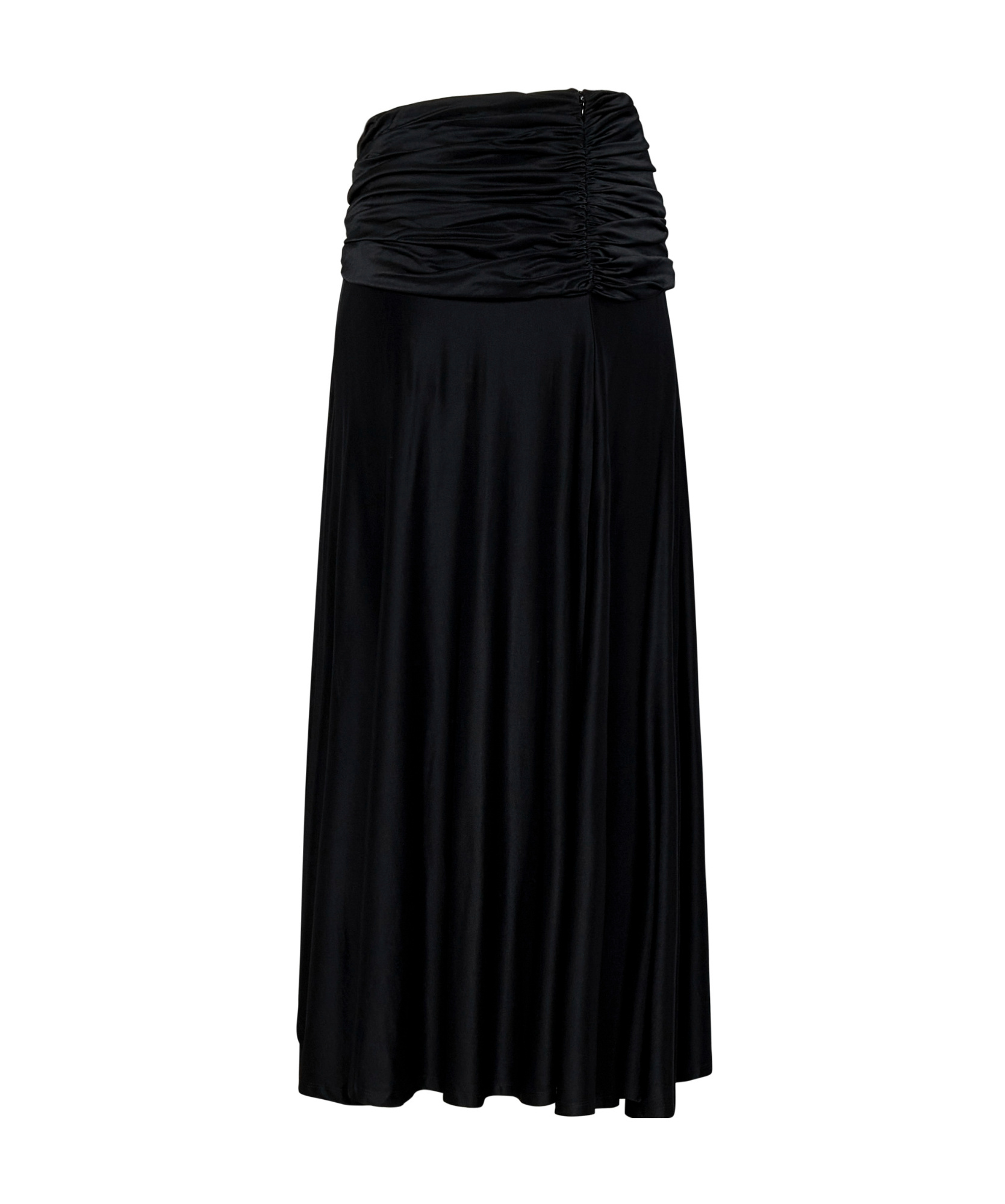 RABANNE PACO RABANNE GATHERED DETAILED MIDI SKIRT