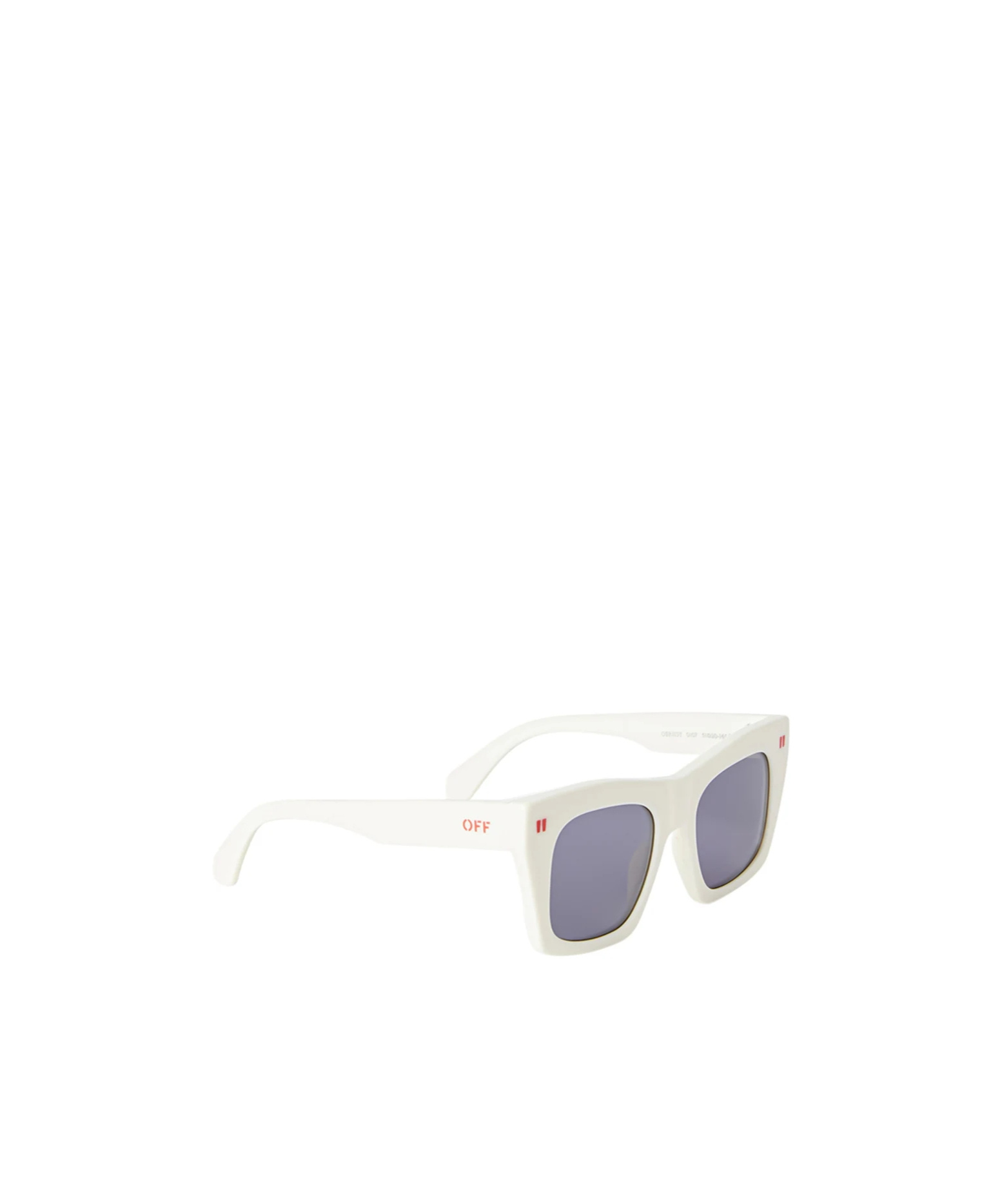 Off-white Full Frame Sunglasses In Purple