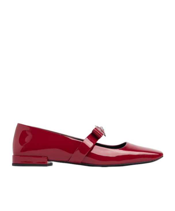 Versace Logo Ballet Shoes