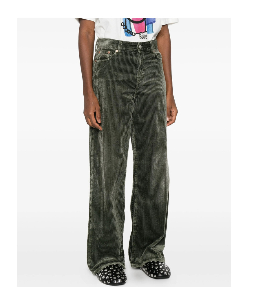 Bellerose Belt Loop Casual Pants In Multi