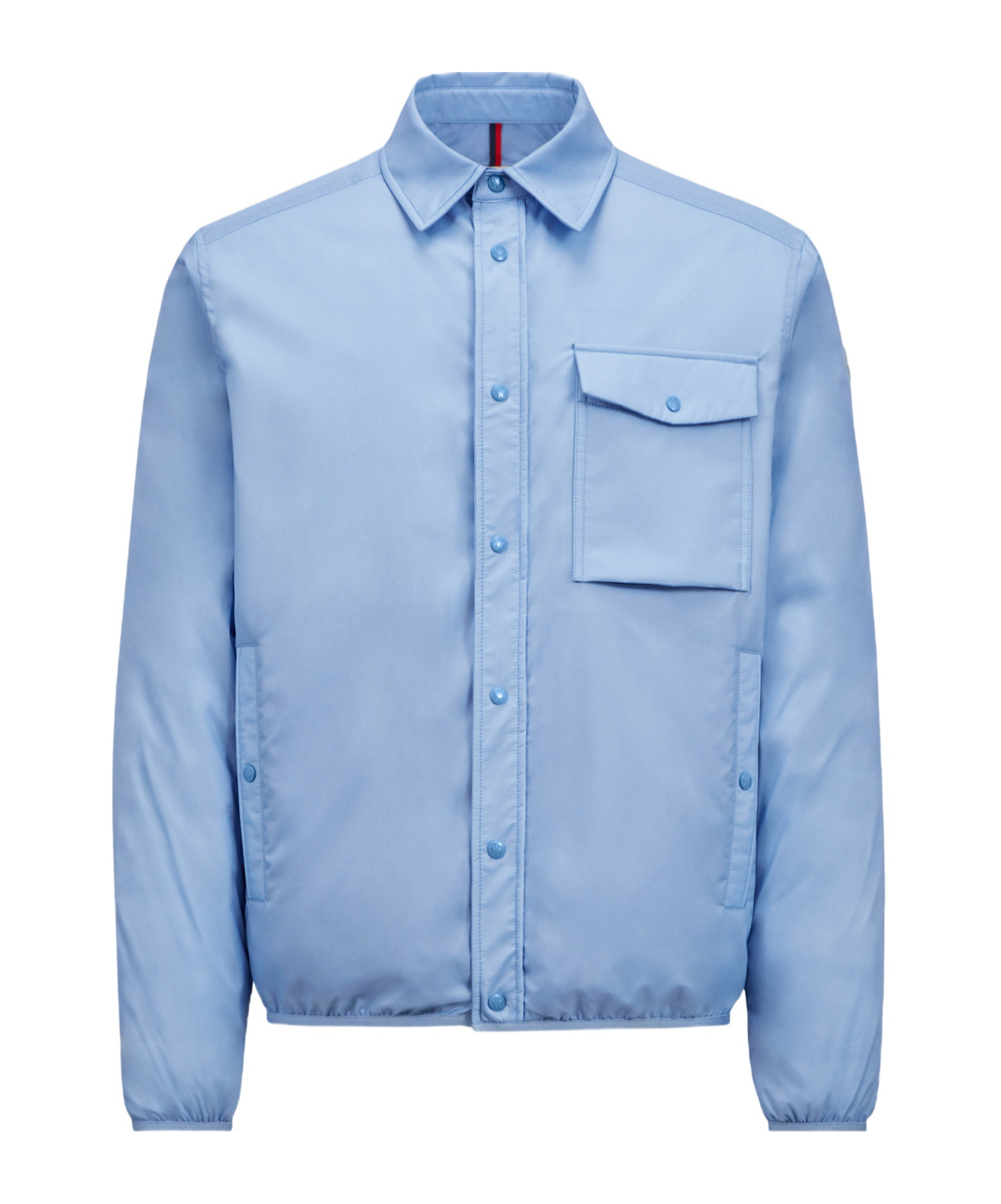 Moncler Doudoune-chemise Arpont In Blue
