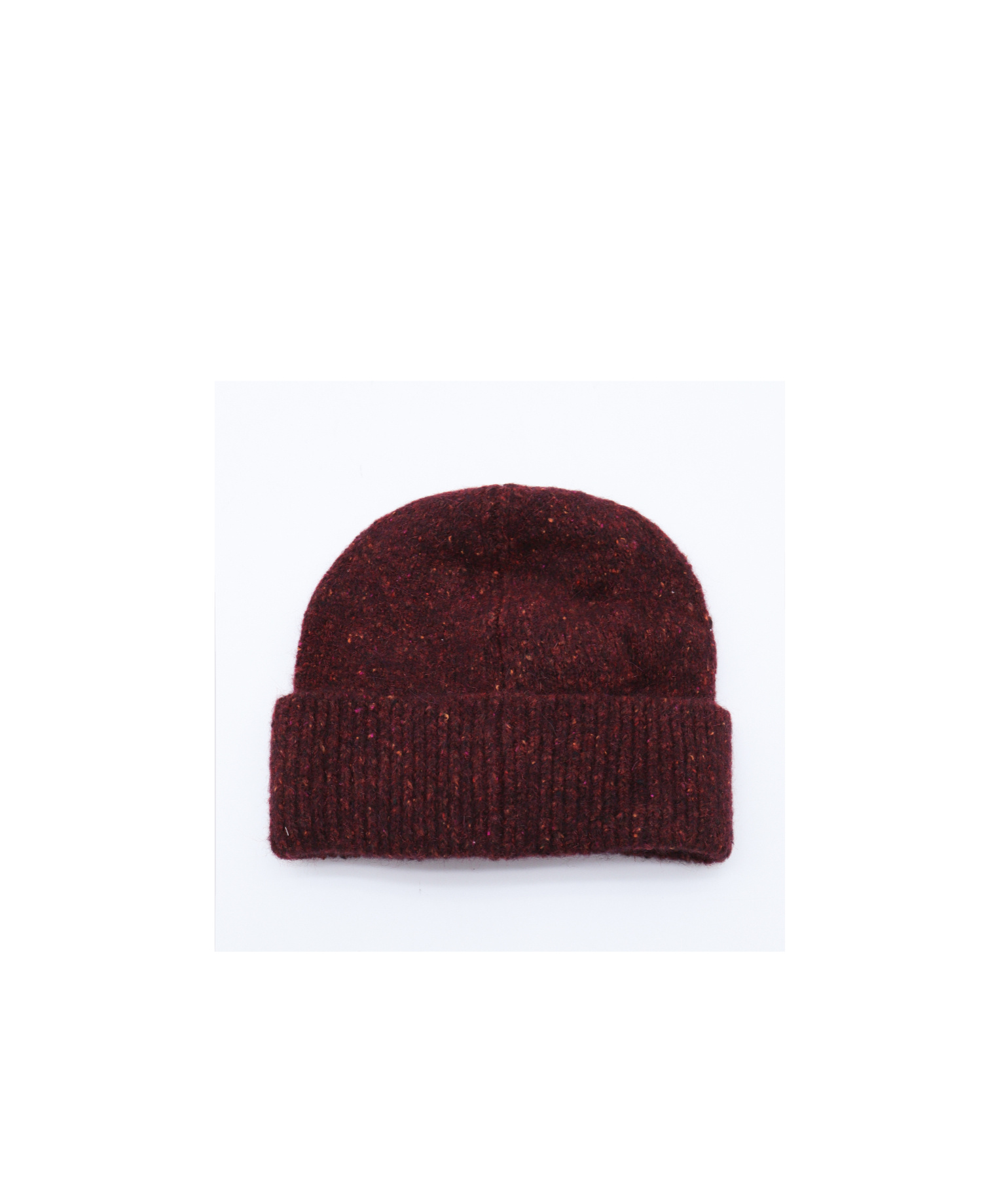 Brunello Cucinelli Cuffed Wool Hat In Black
