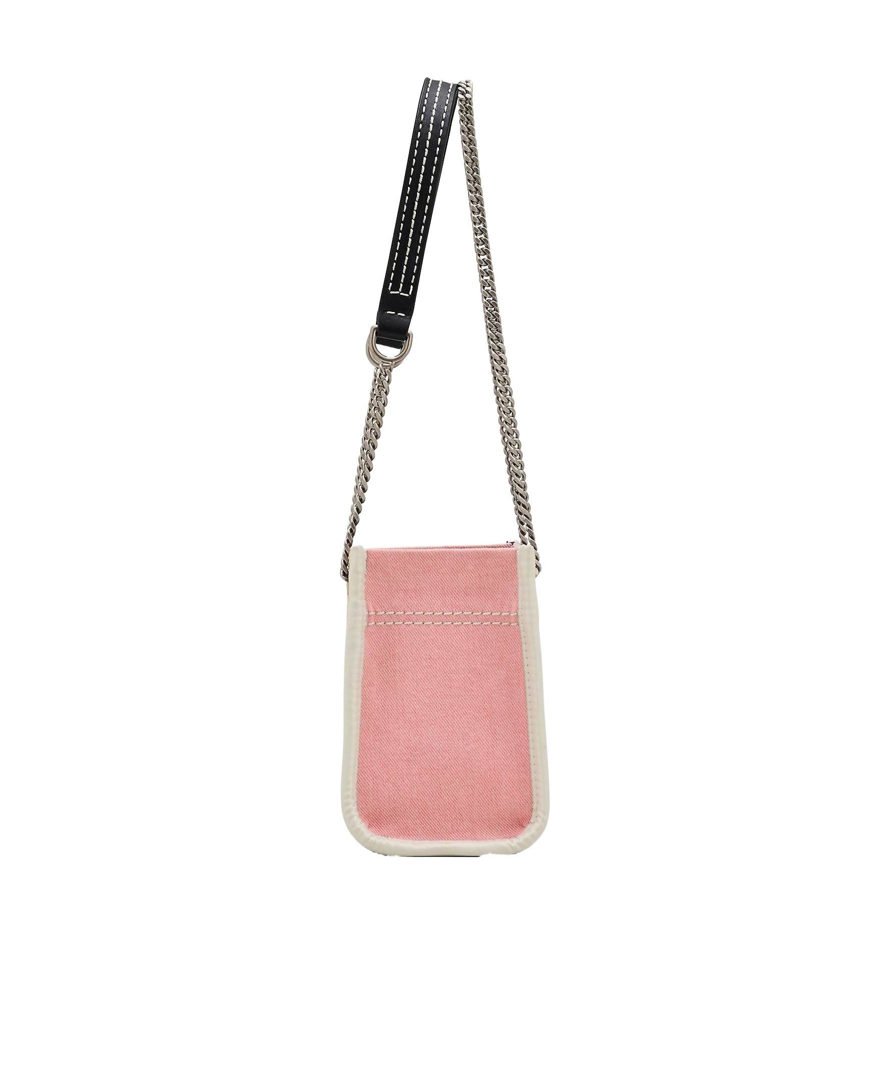 Marc Jacobs The Denim Chain Crossbody Tote Crossbody Bags Pink In Pink