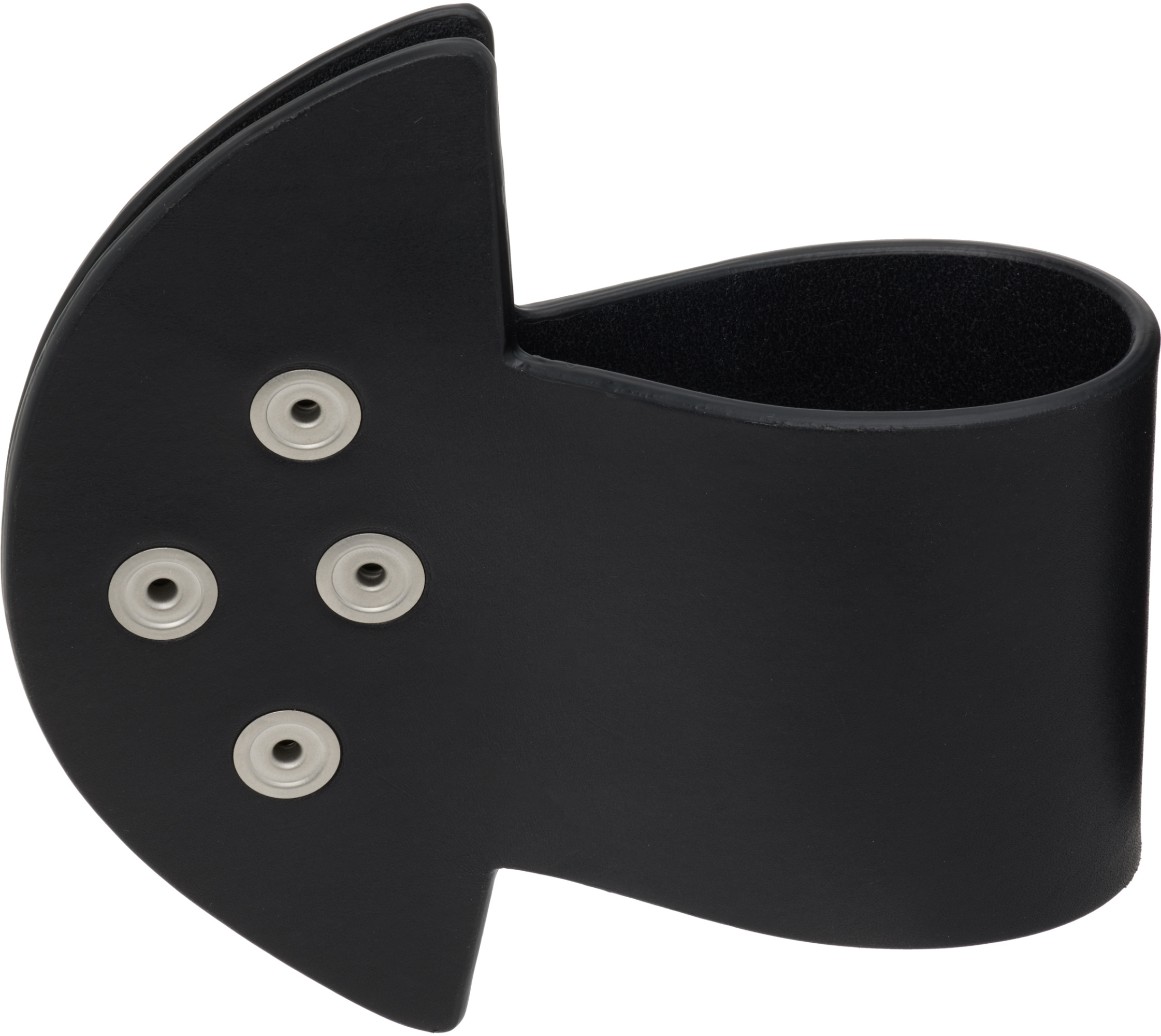 Rick Owens Concordians Anthem Snaps Bracelet In Black