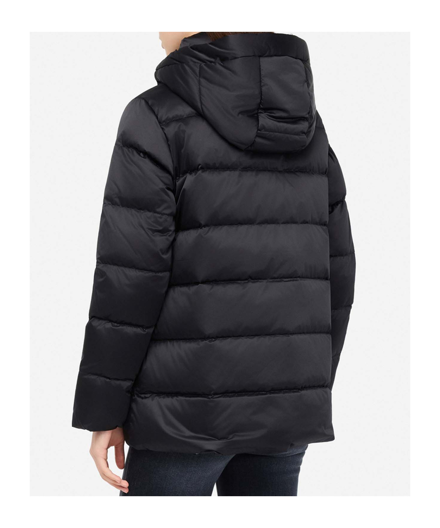 Liu •jo Quilted Belted Puffer Jacket In Blue