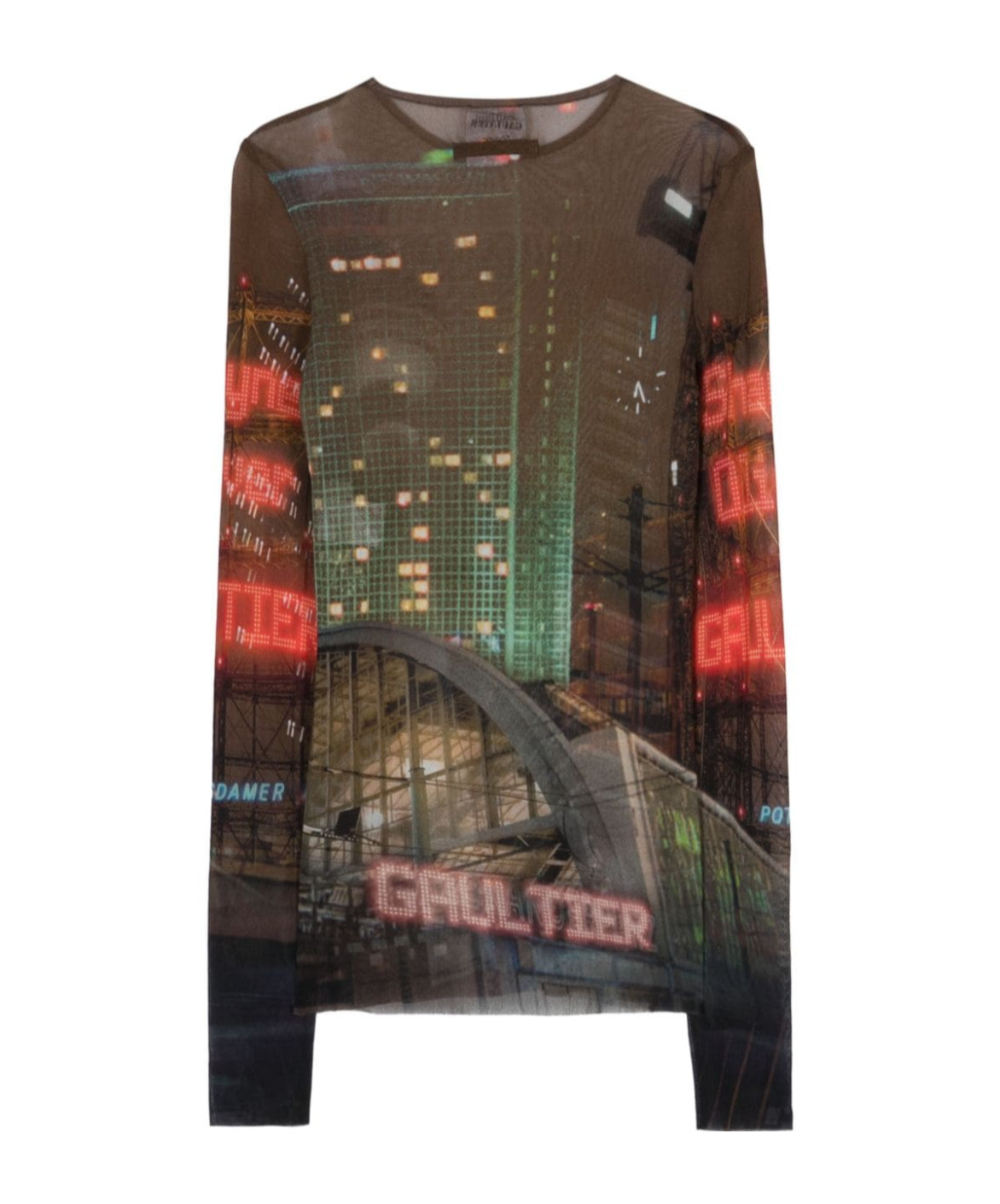 Jean Paul Gaultier X Shayne Oliver Photograph-print T-shirt In Multicolor