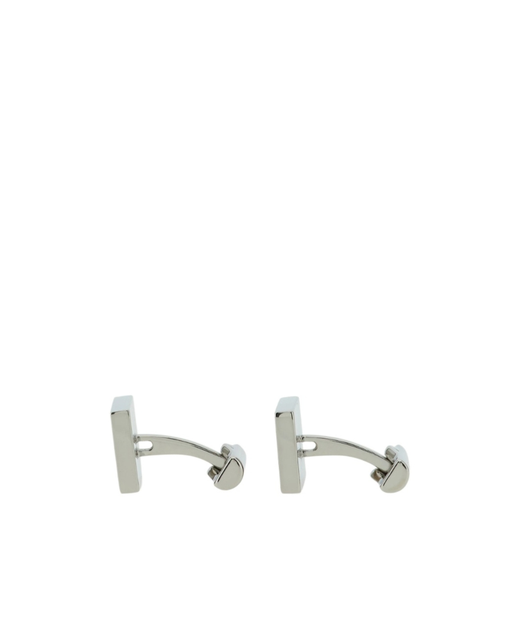 Ferragamo Monogram Cufflinks In Silver