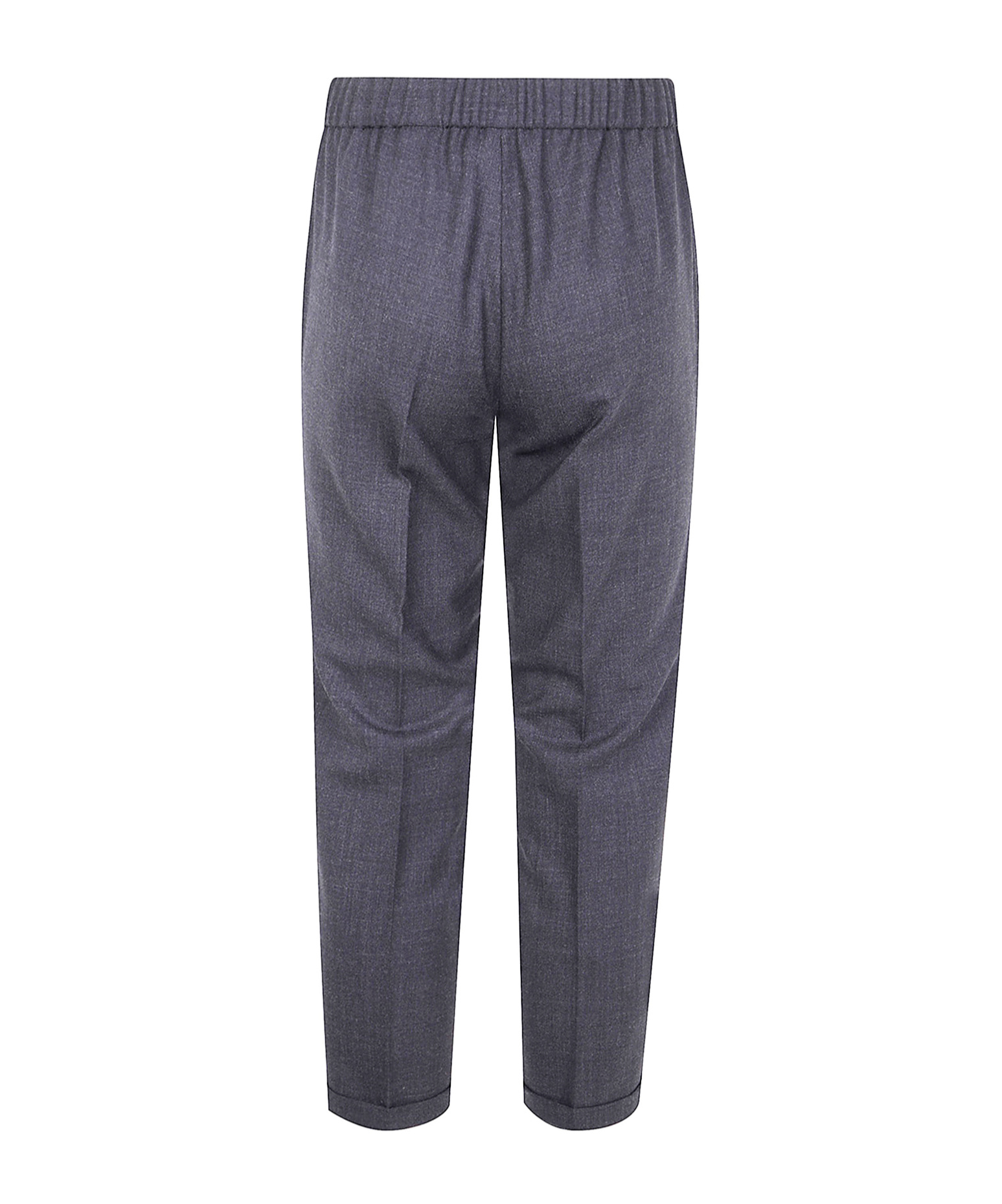 Antonelli Elastic-waist Trousers In Gray