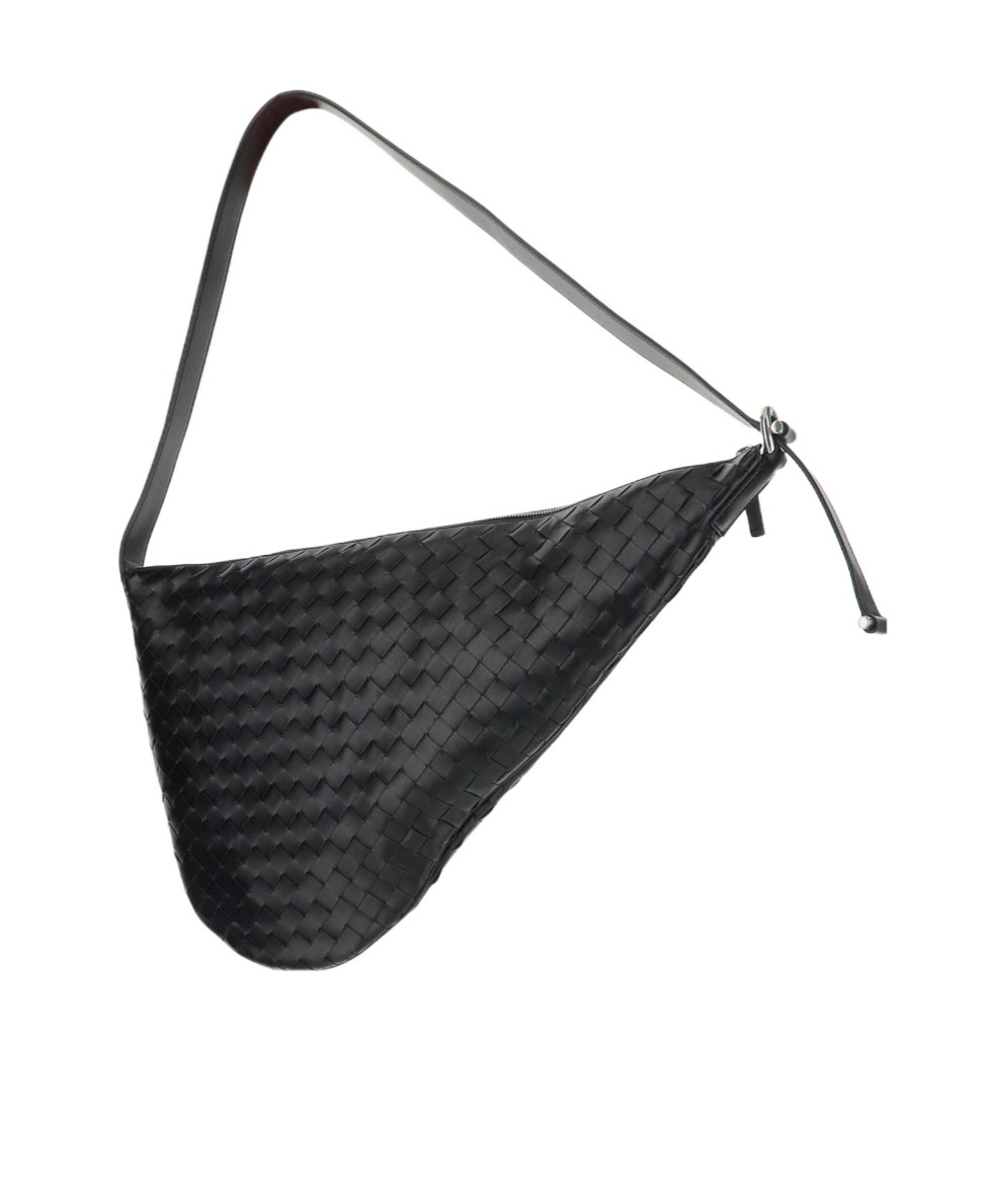 Bottega Veneta Virgule Cross Body Bag In Black