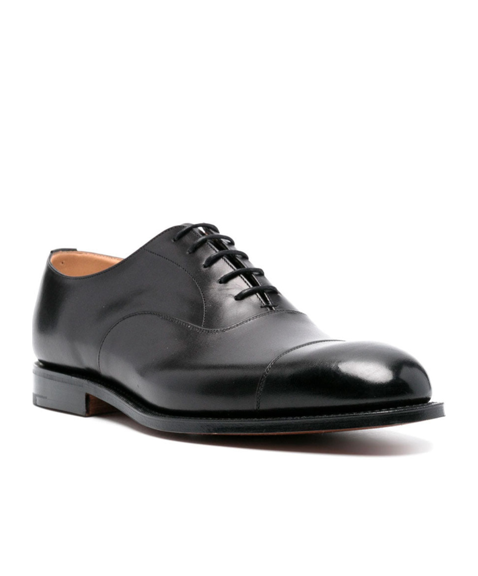 Shop Church's Consul Leather Oxford Shoes In Black