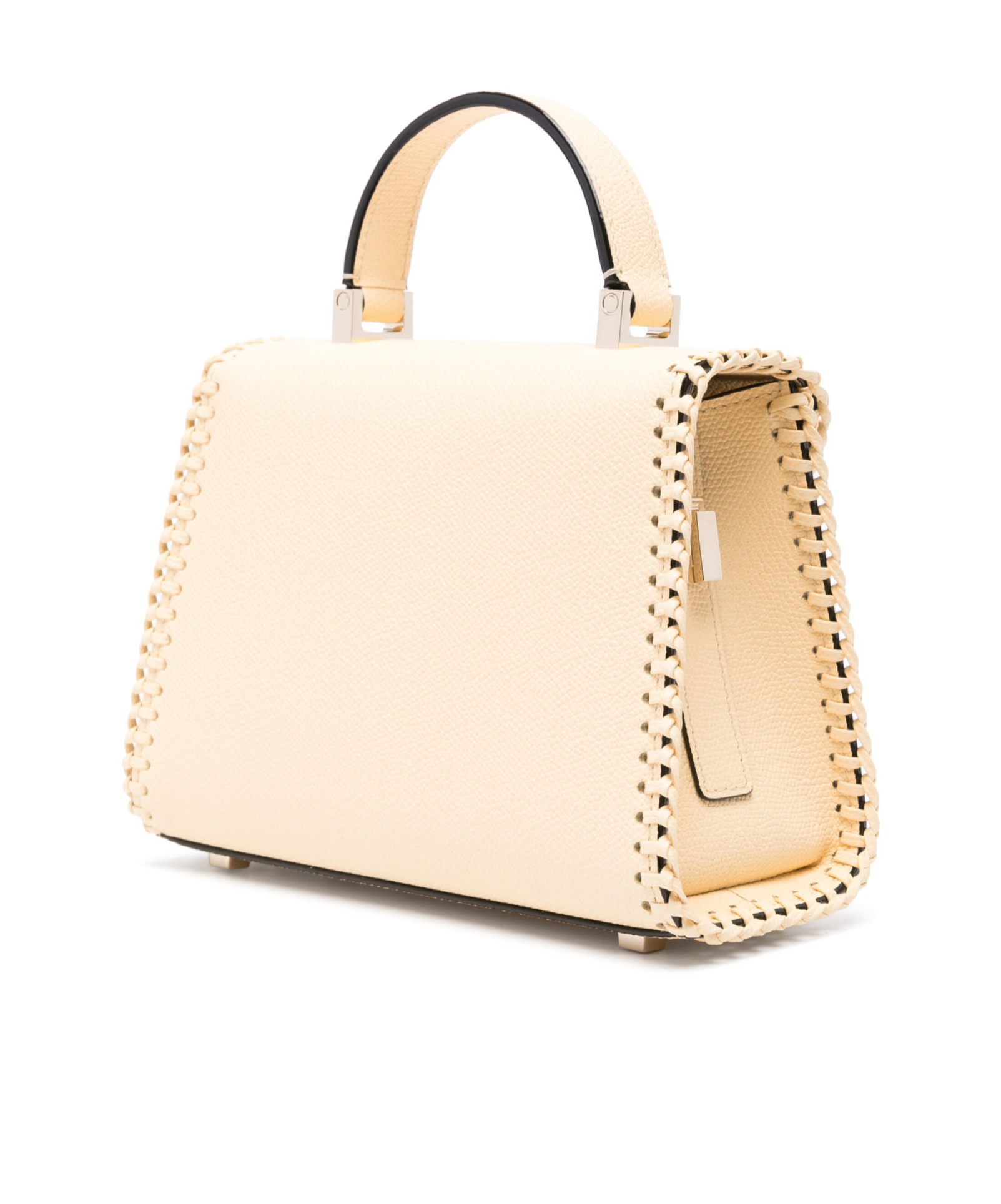 Valextra Flip Shoulder Bag In Nude