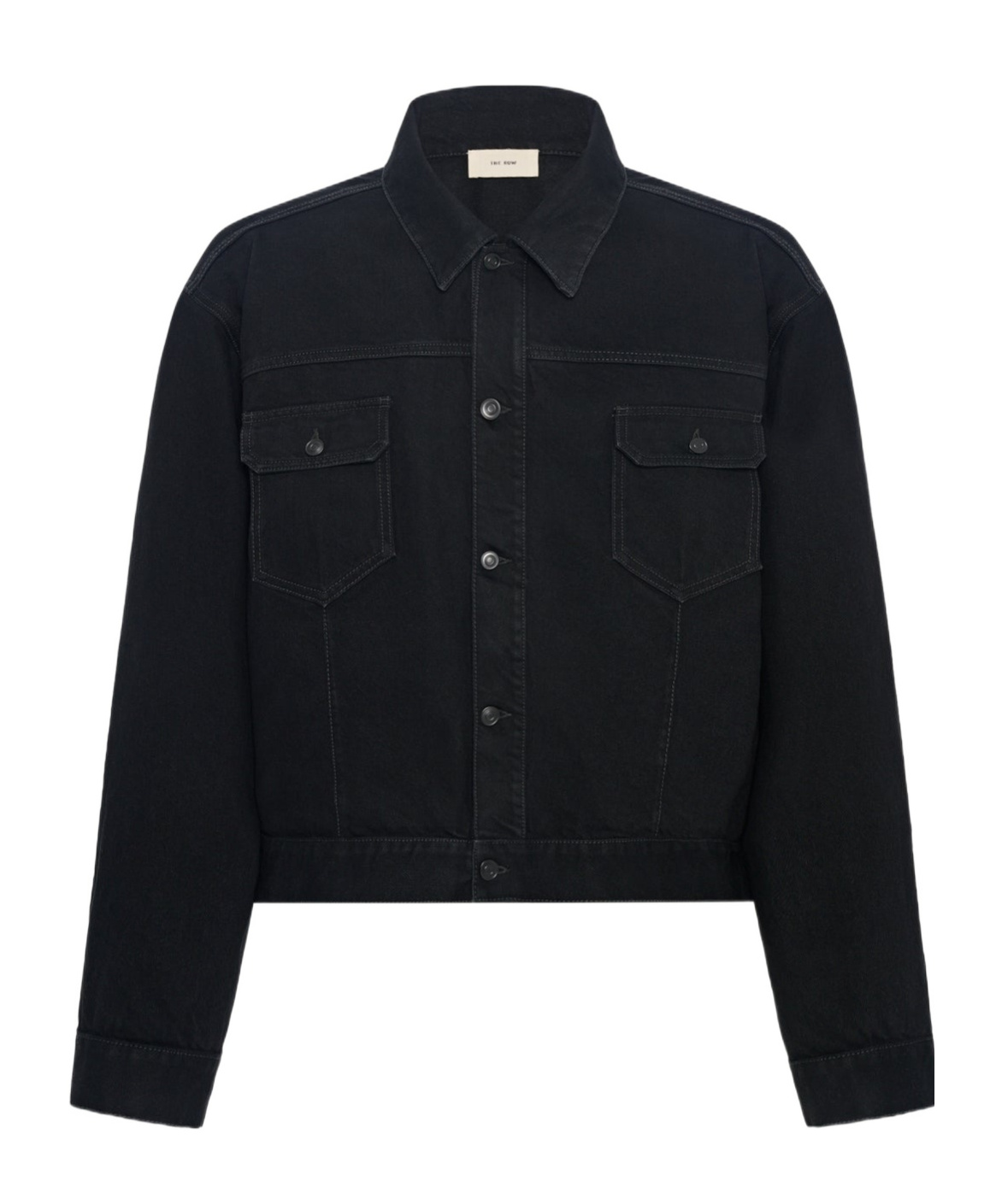 The Row Orson Cotton Jacket In Black