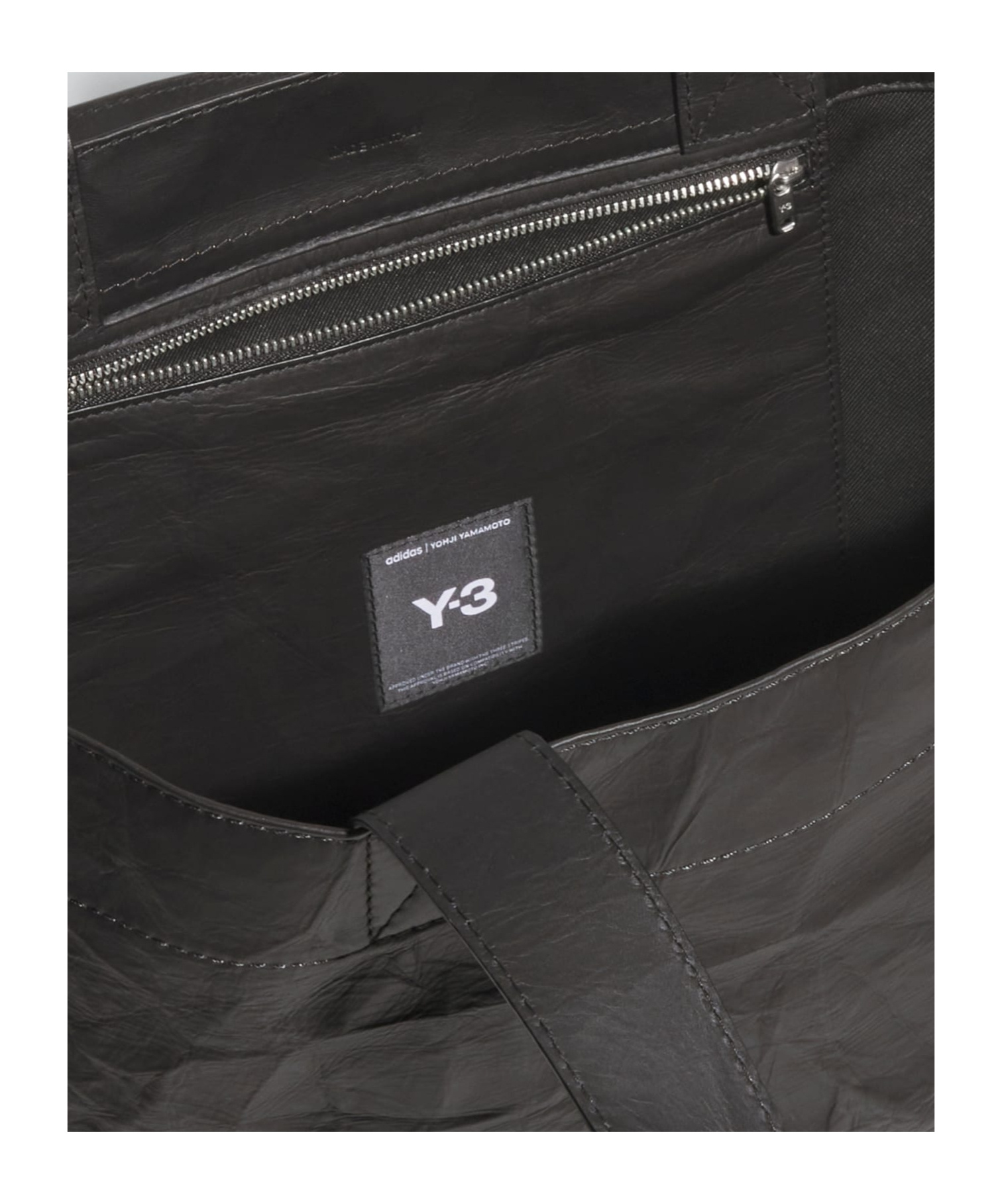 Y-3 Shopper Bag With Logo In Black