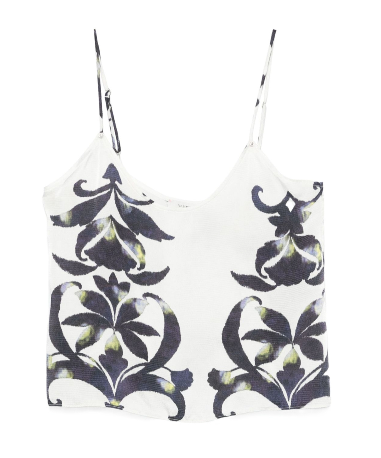 Shop Forte Forte Round Neck Suspenders In White