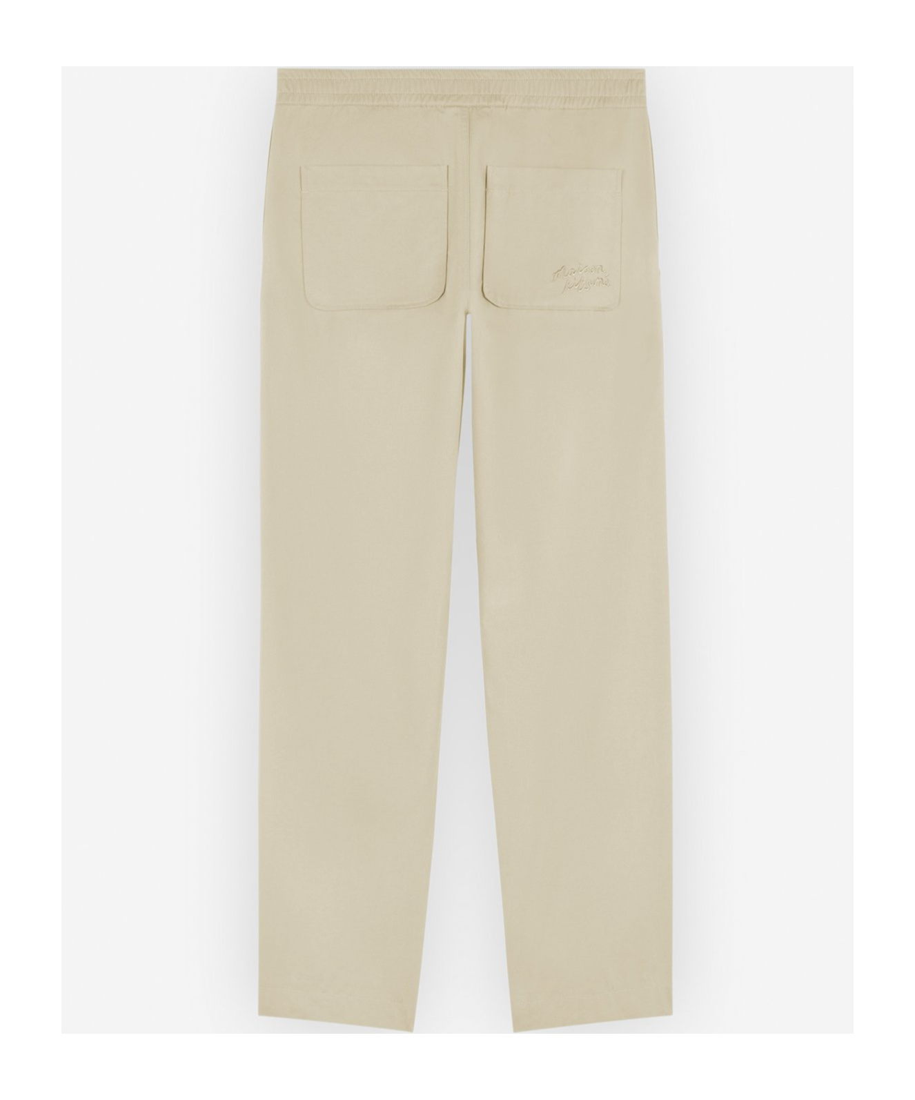 Maison Kitsuné Casual Pants With Belt Loops In Nude