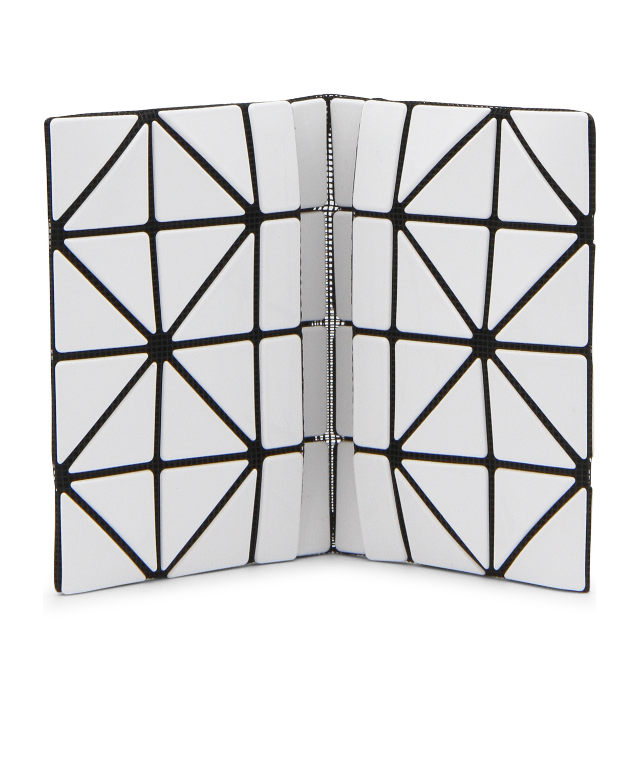 Bao Bao Issey Miyake Geometric-print Rectangle-shape Wallet In White