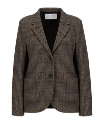 Harris Wharf London Single-breasted Blazer In Brown