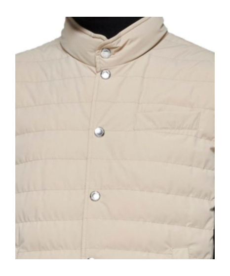 Brunello Cucinelli Lightweight Down Jacket Jackets Beige In Neutral