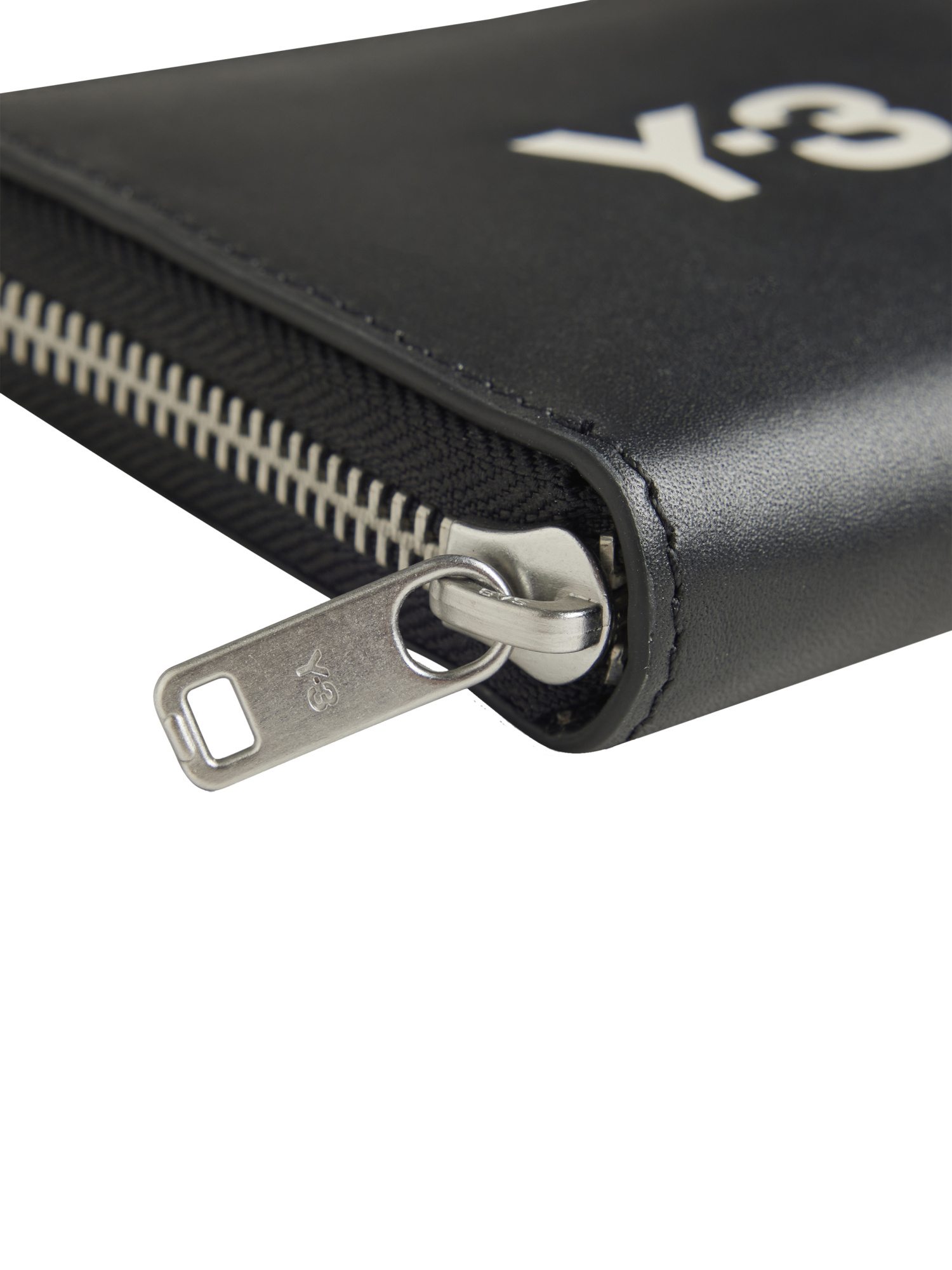Y-3 Zipper Wallet In Black
