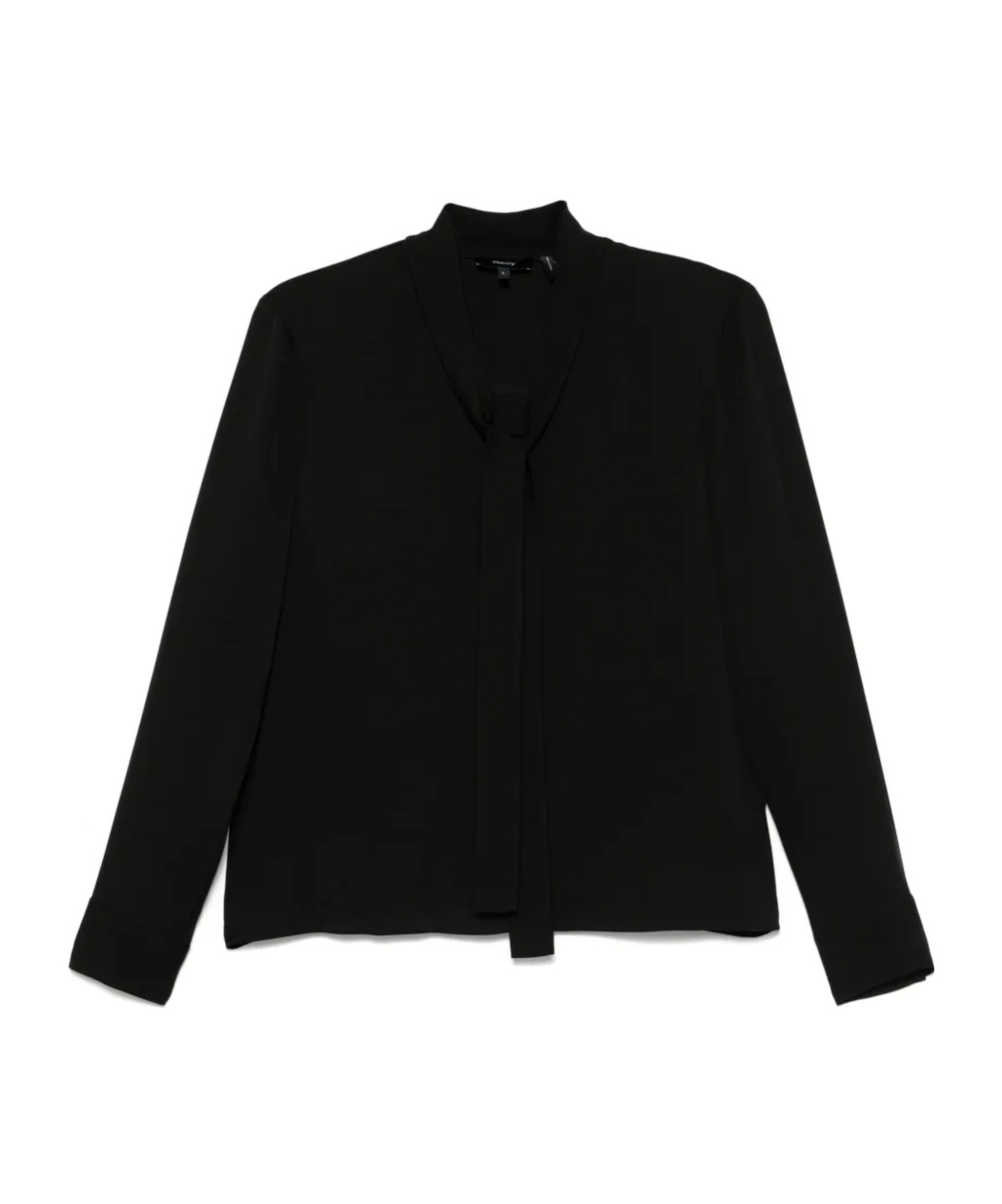 Theory Modern Ggt Blouse In Black
