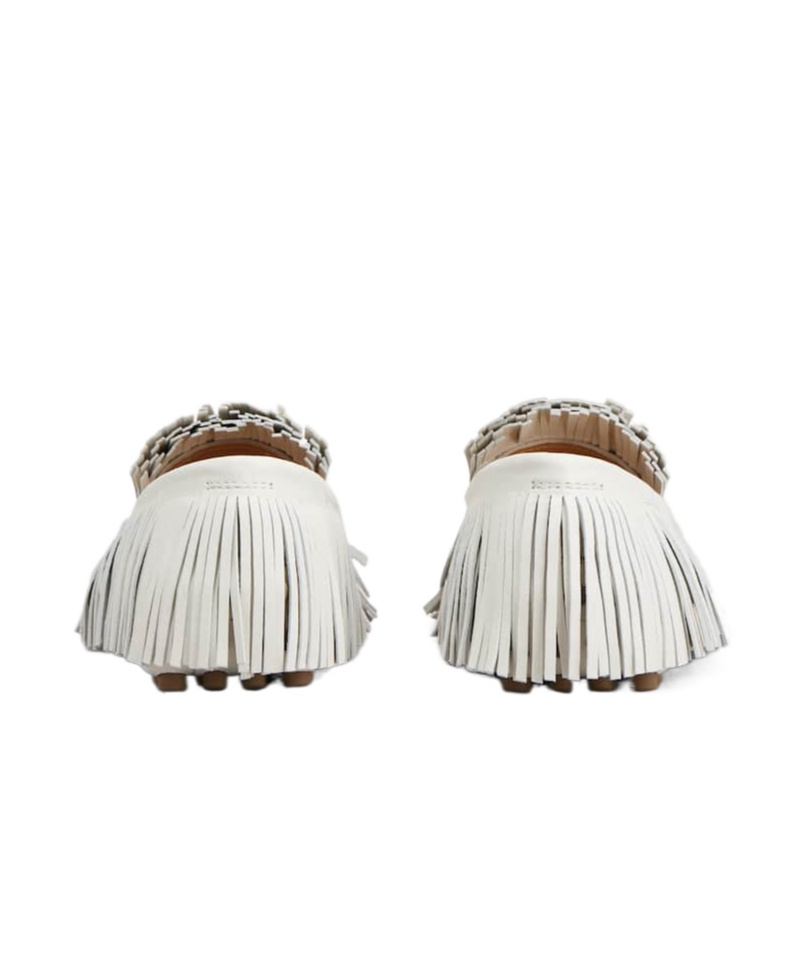 Tod's Tassel Business Dress Shoes In White