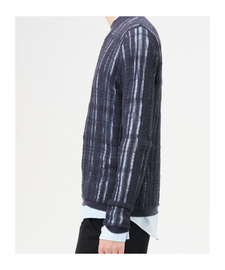 Our Legacy Navy Formal Roundneck Sweater In Black