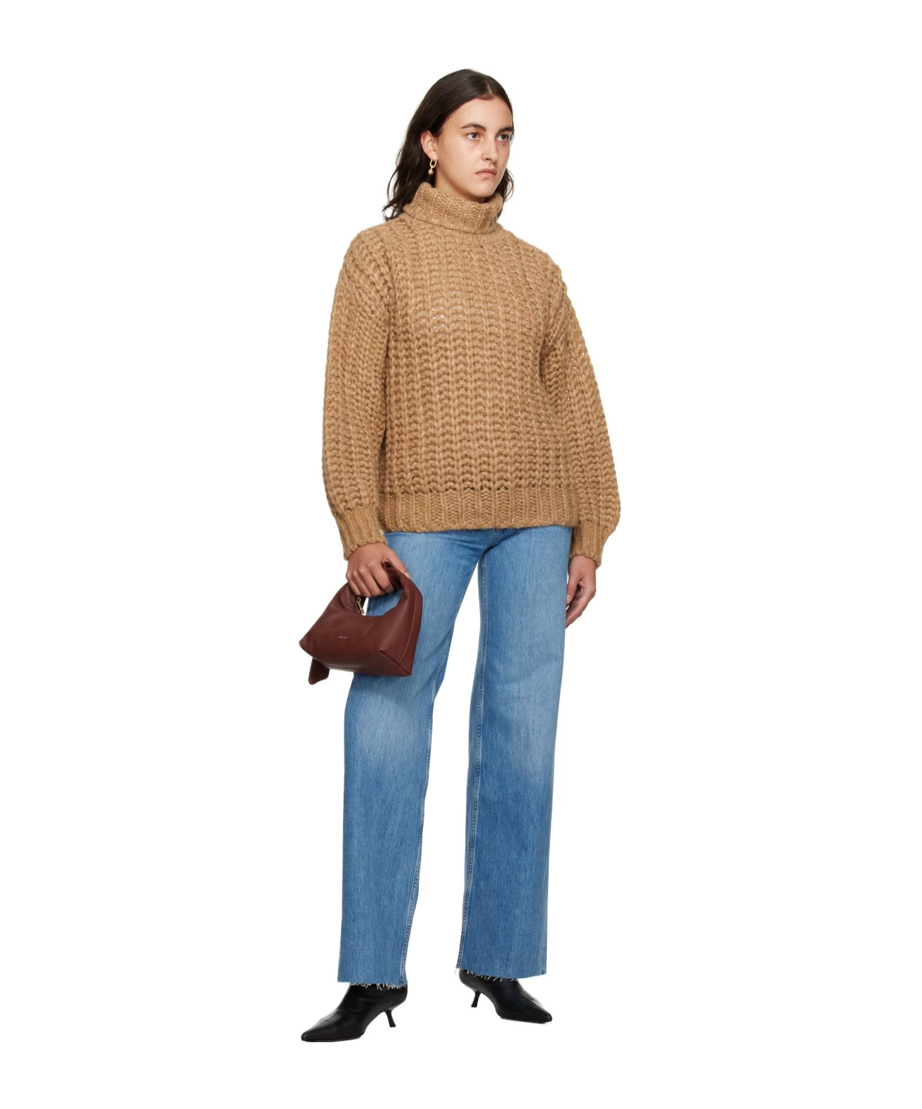 ANINE BING IRIS TURTLENECK SWEATER