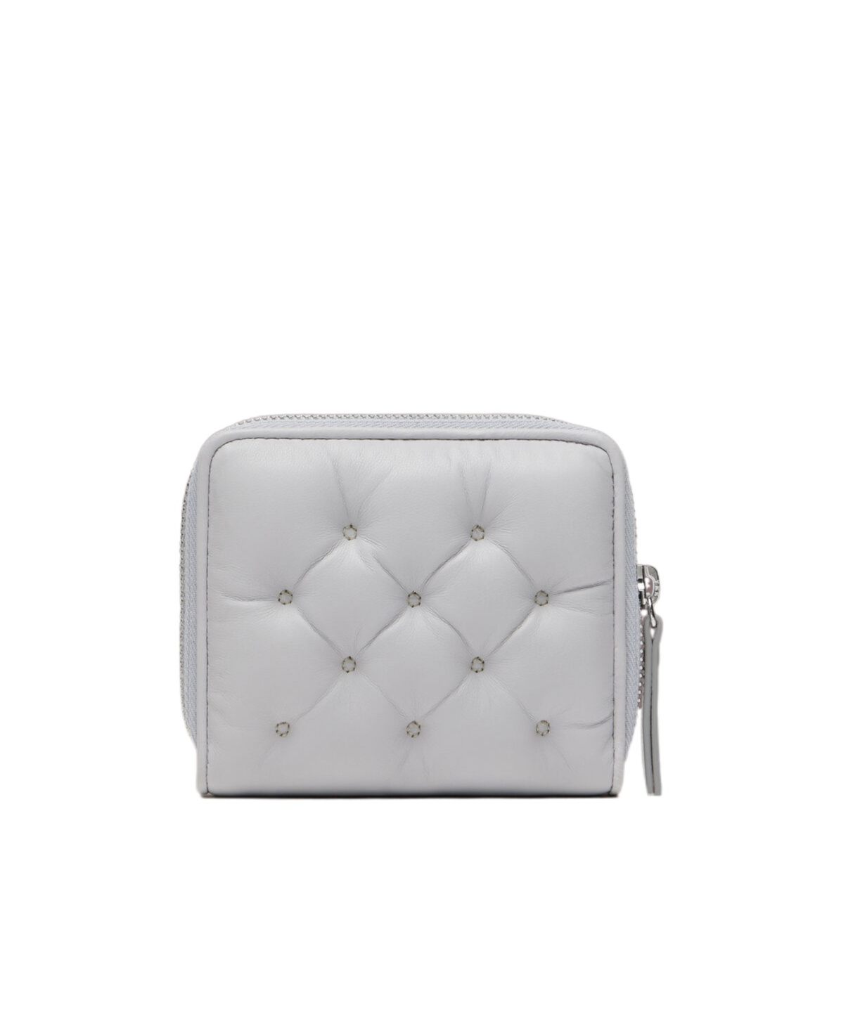 Maison Margiela Glam Slam Embroidered Wallet In Gray