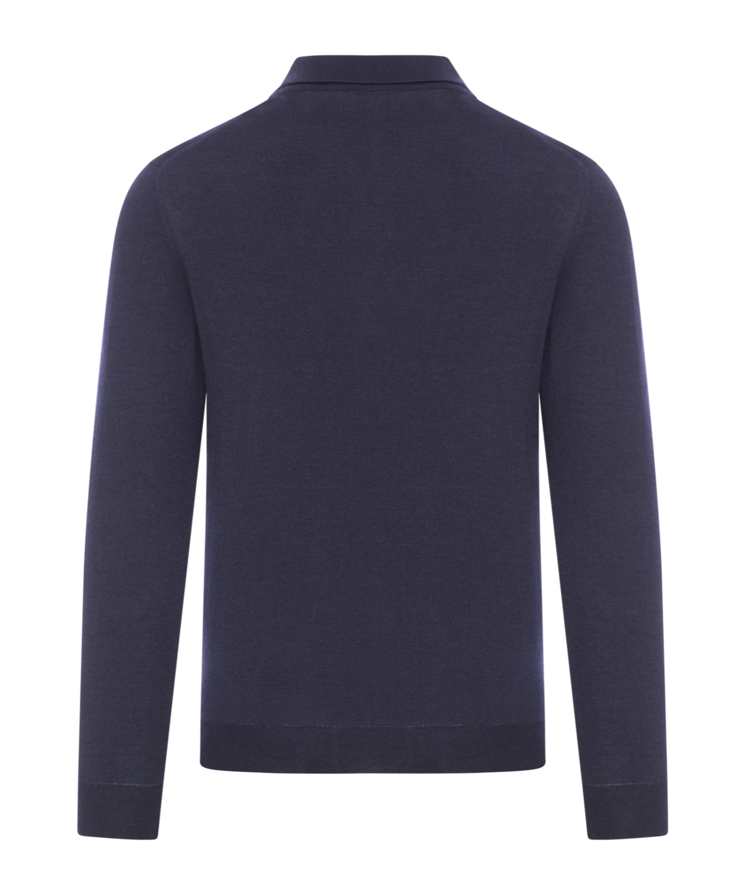 KITON ZIP-NECK LONG-SLEEVE POLO SHIRT