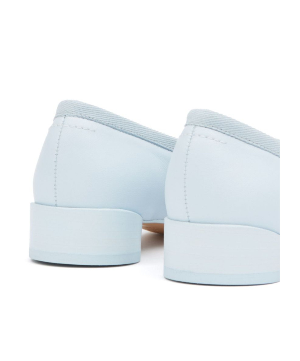 Shop Mm6 Maison Margiela 30mm Anatomic Ballerinas In White