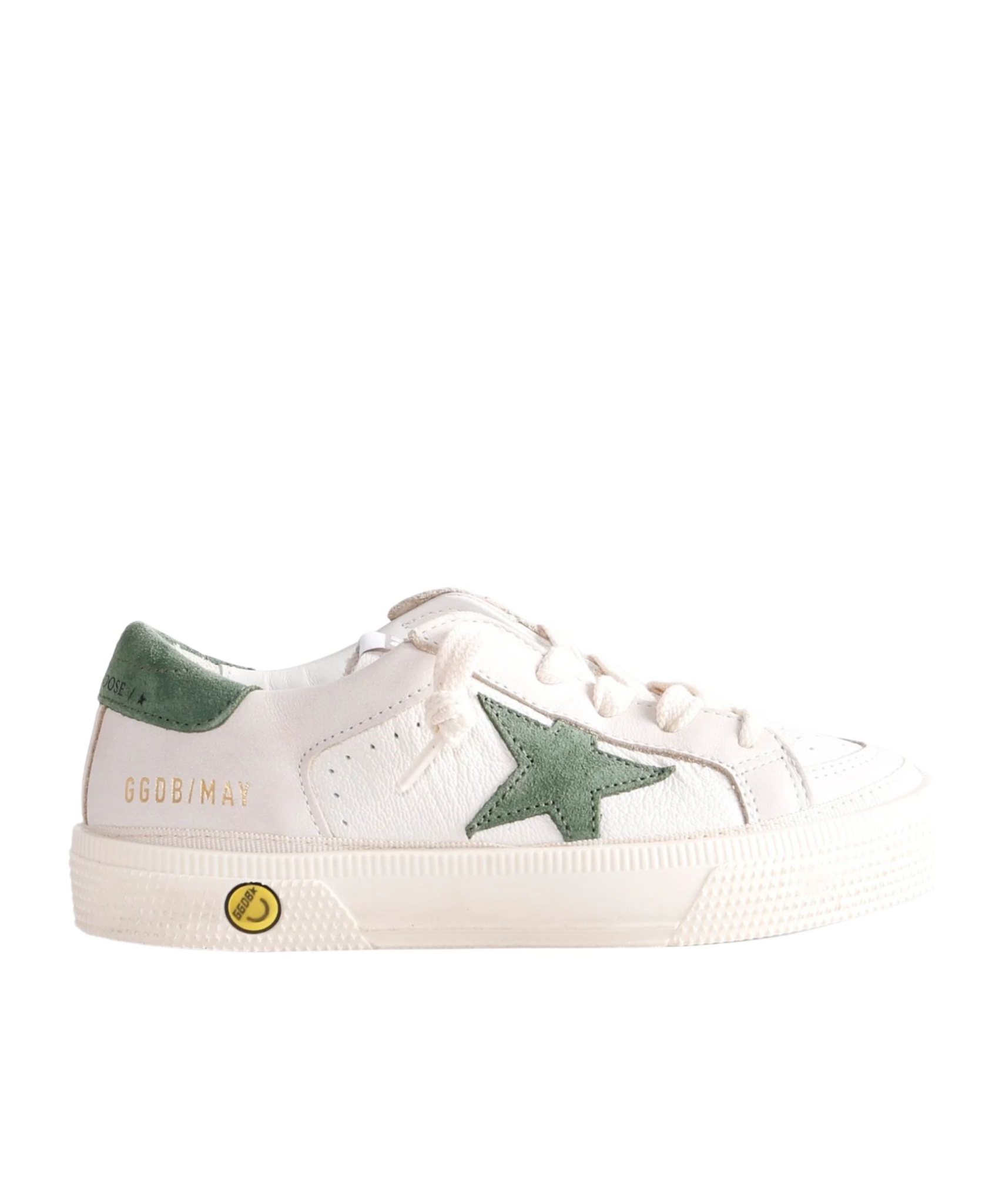 Golden Goose Lace-up Low-top Sneakers In White