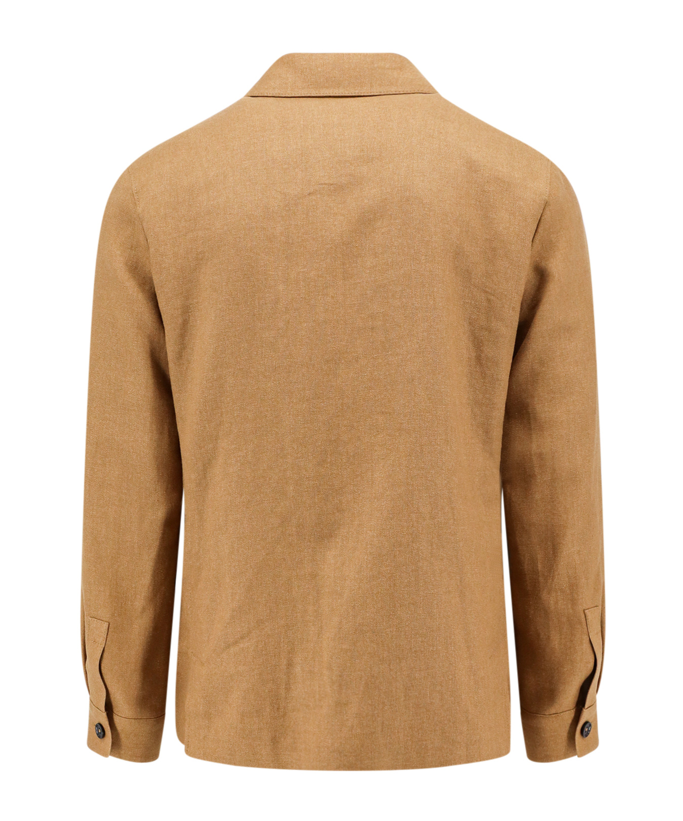 ZEGNA Z ZEGNA LONG SLEEVED BUTTONED SHIRT JACKET