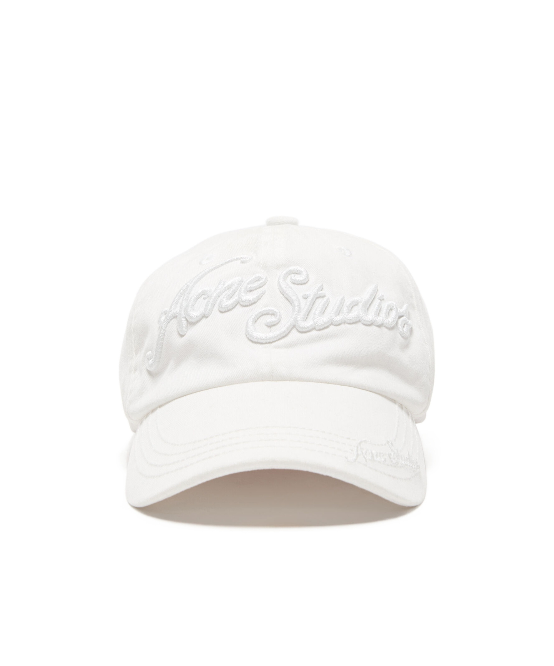 ACNE STUDIOS LOGO-EMBROIDERED CAP 