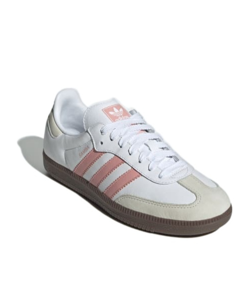 ADIDAS ORIGINALS SAMBA OG 'WHITE WONDER MAUVE' SNEAKERS