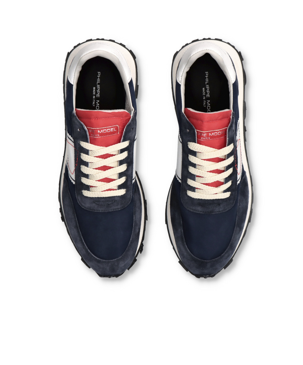 Philippe Model Laced Sneakers In Black