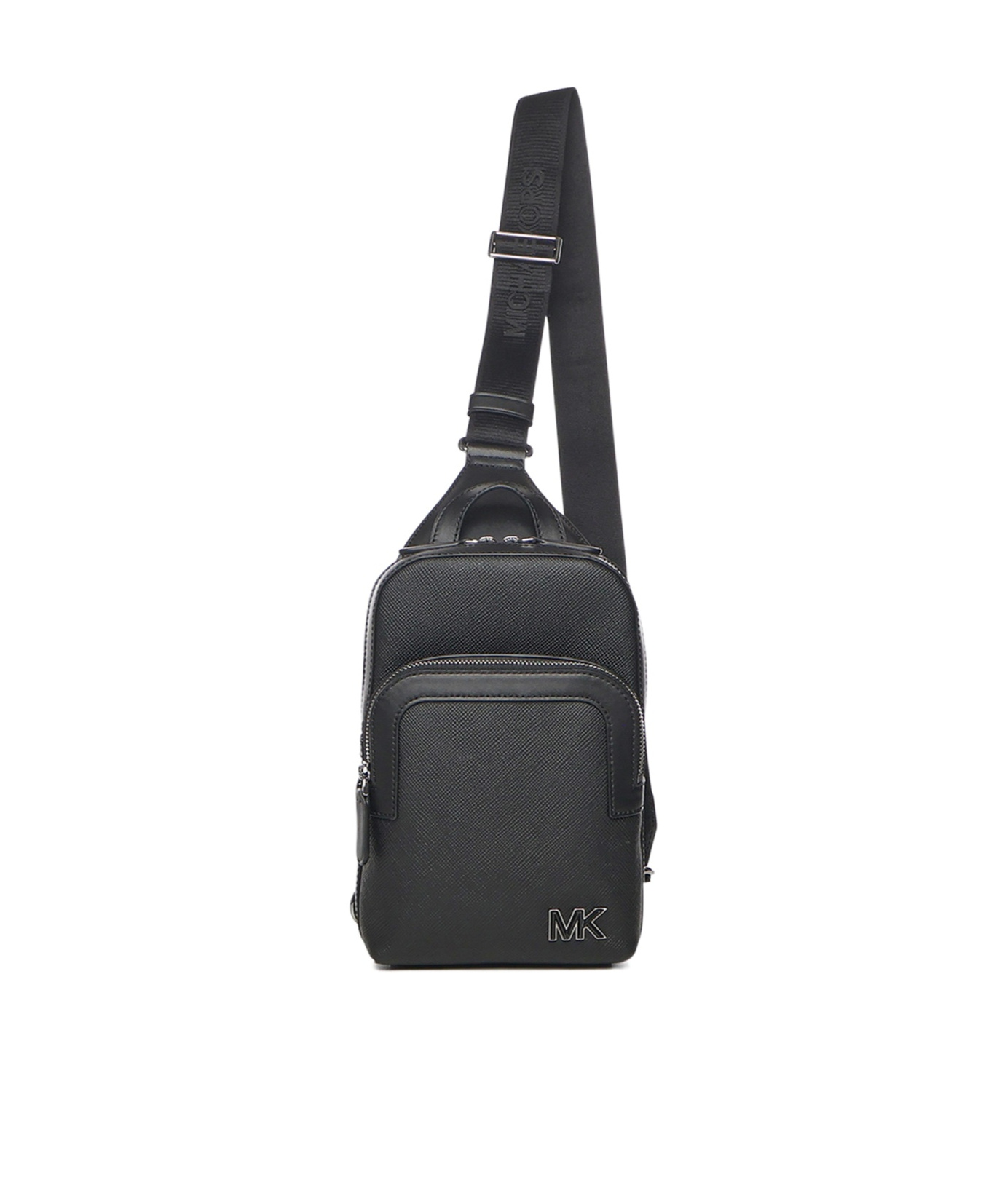 Michael Michael Kors Michael Kors Edison Scratch-resistant Sling Pack In Black