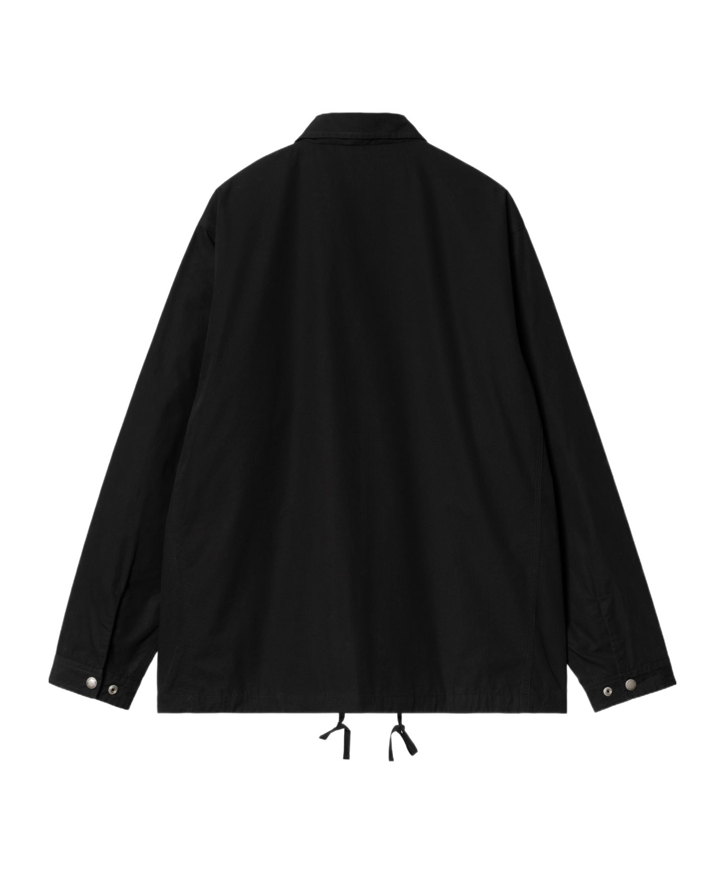 Carhartt Work In Progress Flint Corduroy Button-up Shirt In Black
