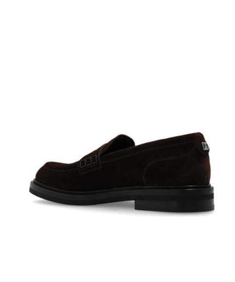 Dolce & Gabbana Dolce Gabbana Round Toe Loafers In Black